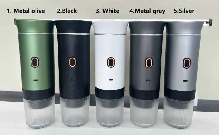 Compact Espresso Machine - USB Rechargeable Coffee Maker