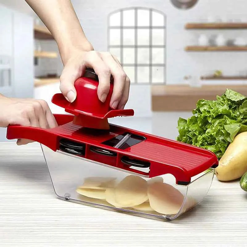 Stainless Steel Vegetable Slicer & Peeler Set