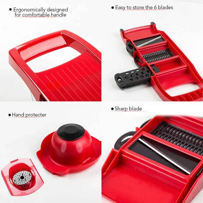 Stainless Steel Vegetable Slicer & Peeler Set
