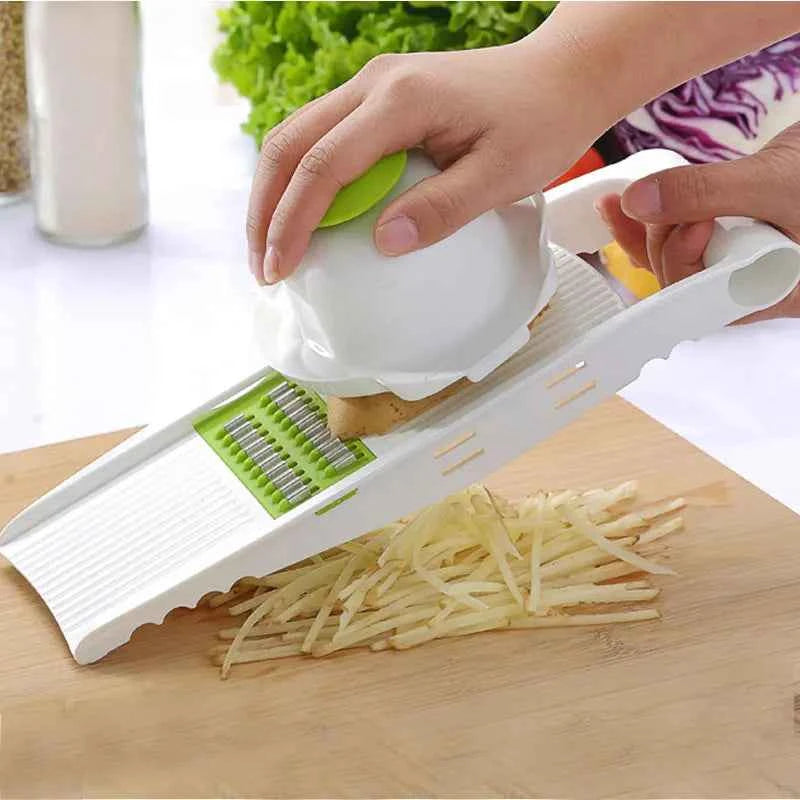 Stainless Steel Vegetable Slicer & Peeler Set