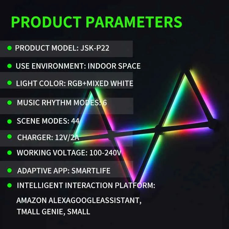 RGB Gaming Light Bars with App Remote Control