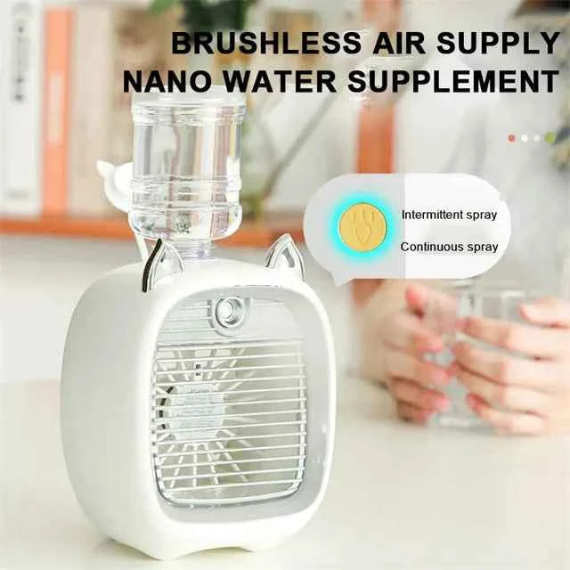2022 Car Portable Mini Ac Air Cooler With Humidifier Batter New Portable Mini Air Evaporative Cooler Conditioner