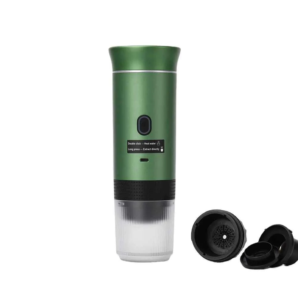3-in-1 Mini Espresso & Coffee Maker - USB Portable