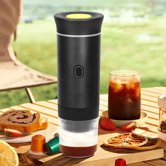 Compact Espresso Machine - USB Rechargeable Coffee Maker