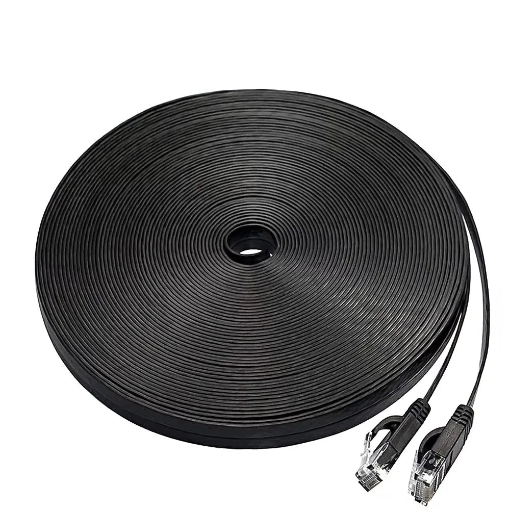 0.5/1/2/3/5/10/15/20/30M Cat6 Ethernet Cable RJ45 UTP 1000Mbps Network Cord LAN Wire Internet Lead Cord Router Computer Cable