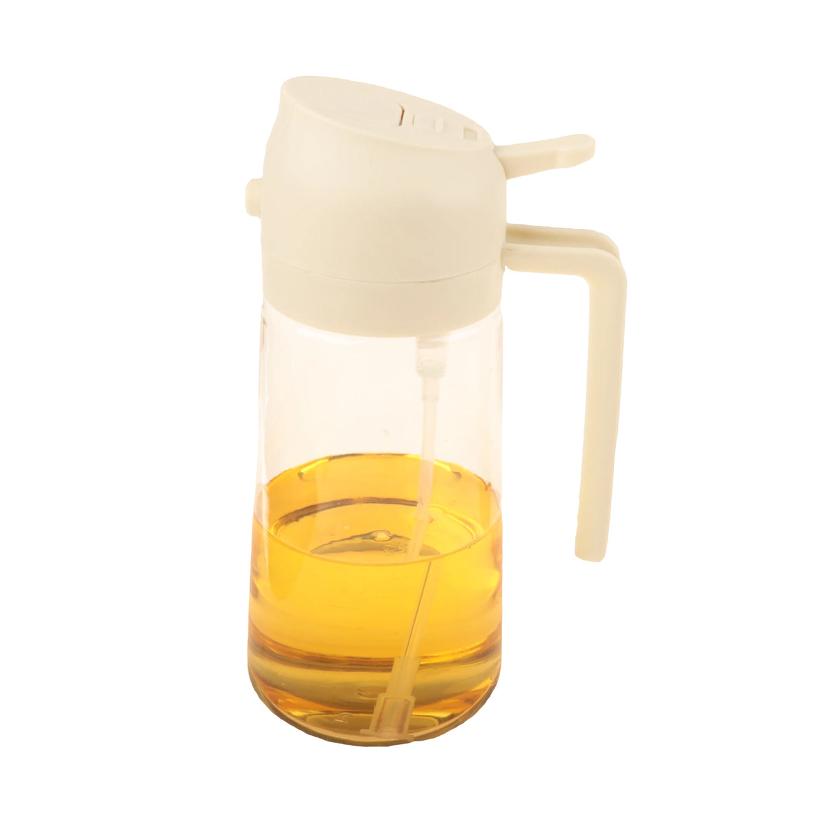 16oz Oil Dispenser Bottle for Kitchen, 2 in 1 Olive Oil Dispenser and Oil Sprayer, 470ml Olive Oil Spray Bottle for Cooking - ZenDwell Store