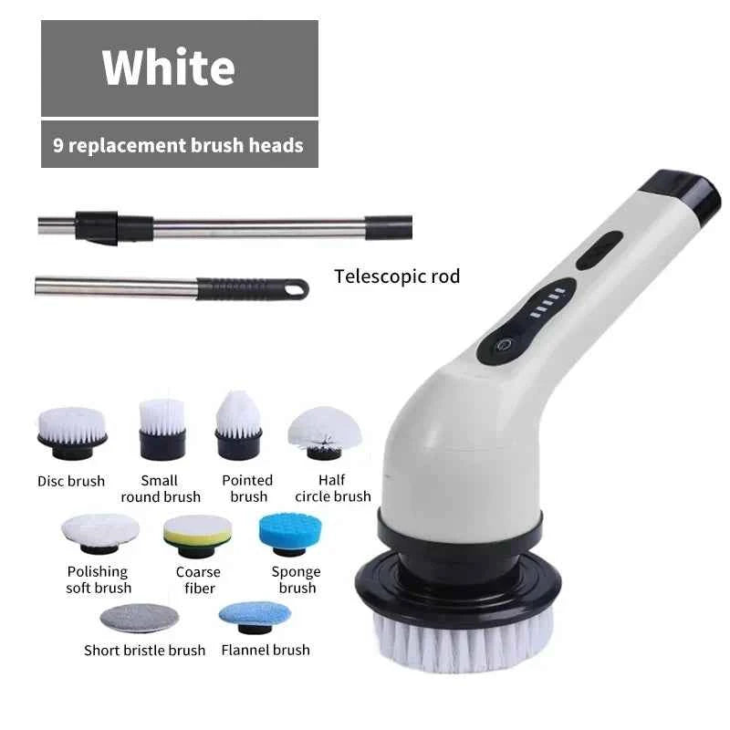 Electric Cleaning Brush Electric Spin Cleaning Scrubber, Bathroom Cleaning Gadgets