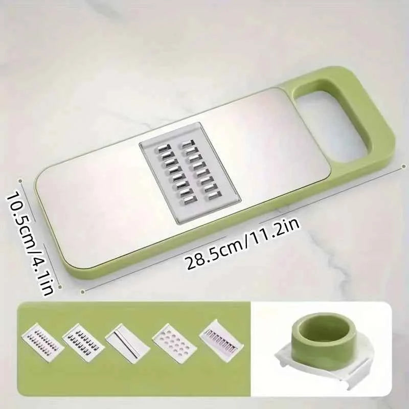 7-Piece Multifunctional Vegetable Slicer & Grater Set