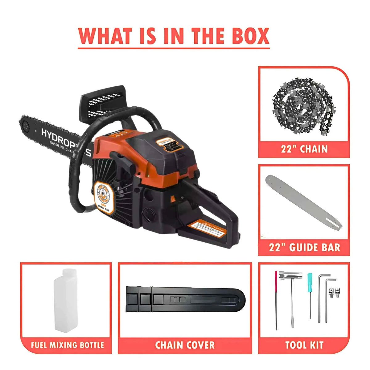 68cc Gasoline Chainsaw - Industrial Grade