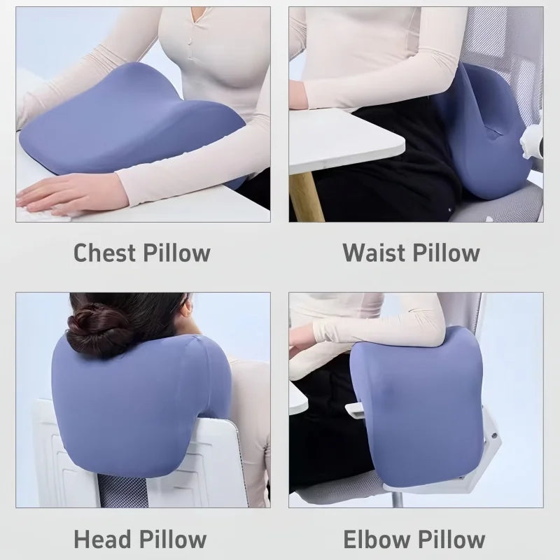 Office Chair Headrest Ergonomic Memory Foam Sleeping Pillow Neck Cushion Nap Pillows Gaming Chair Backrest