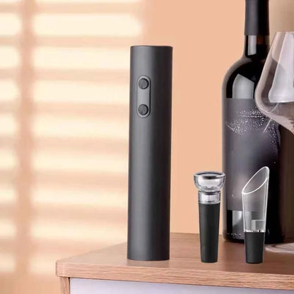 Electric Automatic Wine Opener Set Multifunction Red Wine Pourer & Stopper Ins Style Bottle Opener Gift Set for Home & Kitchen