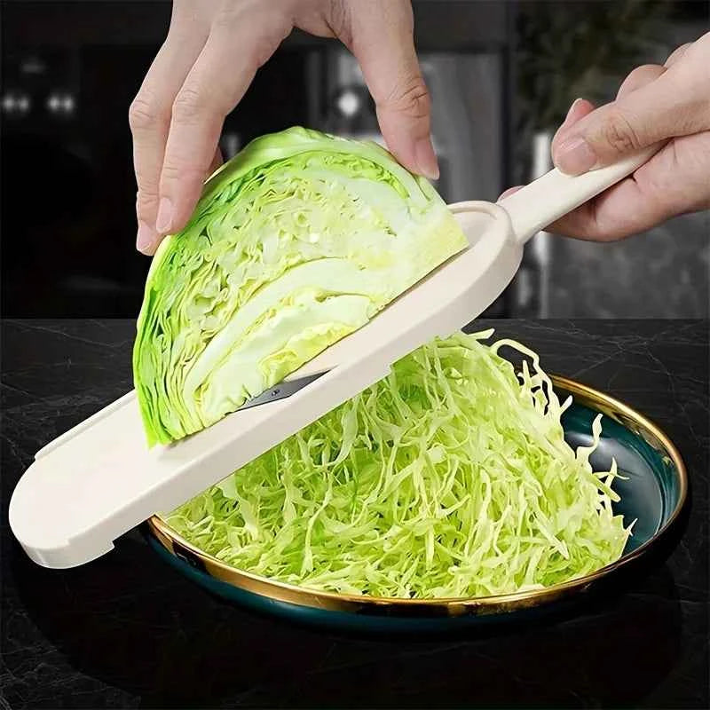 Vegetable Slicer & Cabbage Grater with Cleaning Brush