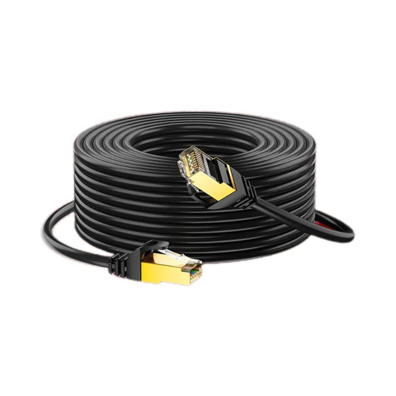 0.5/1/2/3/5/10/15/20/30M Cat6 Ethernet Cable RJ45 UTP 1000Mbps Network Cord LAN Wire Internet Lead Cord Router Computer Cable