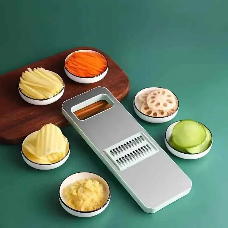 7-Piece Multifunctional Vegetable Slicer & Grater Set