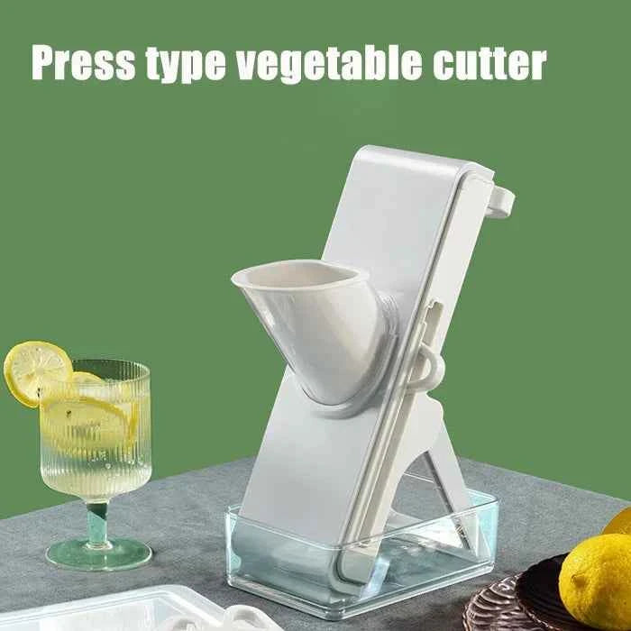 Safe Mandoline Vegetable Slicer with Storage Box