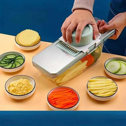 7-Piece Multifunctional Vegetable Slicer & Grater Set