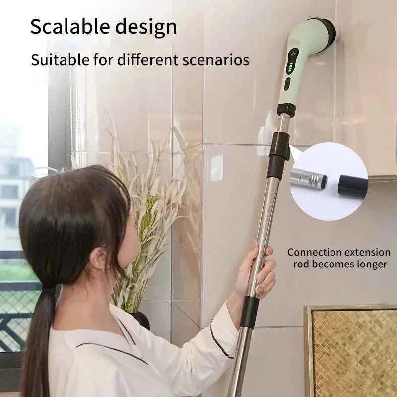 Electric Cleaning Brush Electric Spin Cleaning Scrubber, Bathroom Cleaning Gadgets
