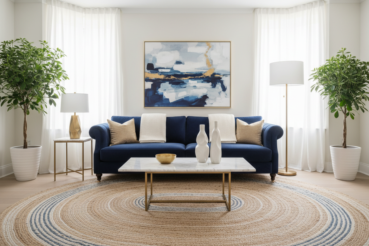 ZenDwell Premium Living Room